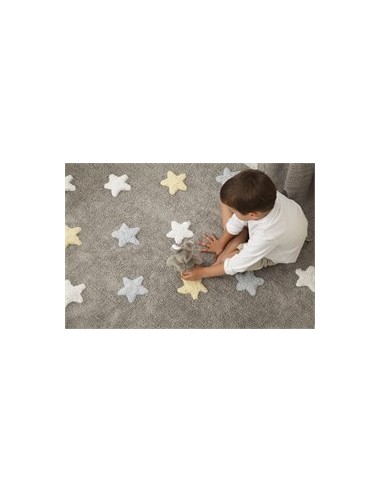 Lorena Canals - Stars Tricolor Halı... Lorena Canals - Stars Tricolor Halı...