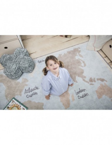 Lorena Canals - Vintage Map Halı... Lorena Canals - Vintage Map Halı...