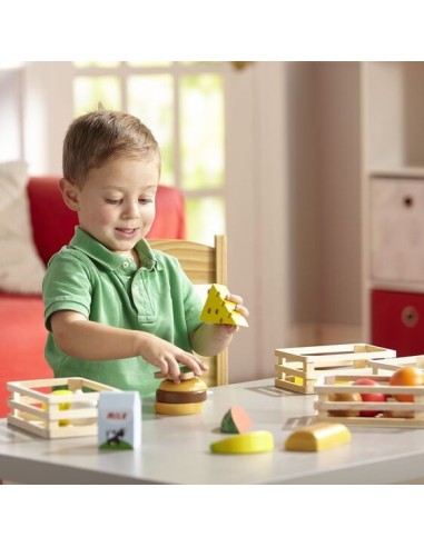 Melissa & Doug - Ahşap Gıdalarımız