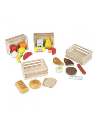 Melissa & Doug - Ahşap Gıdalarımız