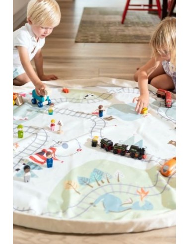 Play & Go - Oyuncak Çantası Trainmap