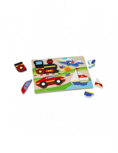 Melissa & Doug - Ahşap Tombul Parçalı... Melissa & Doug - Ahşap Tombul Parçalı...