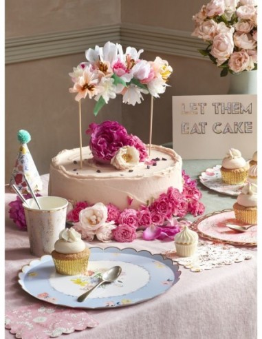 Meri Meri - Çiçekli Pasta Süsü