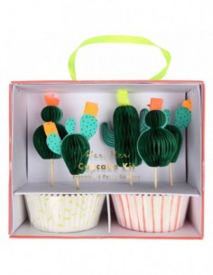 Meri Meri - Kaktüs Cupcake Kit
