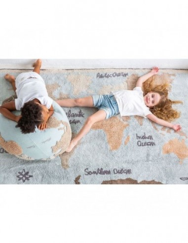 Lorena Canals - World Map Puf Lorena Canals - World Map Puf