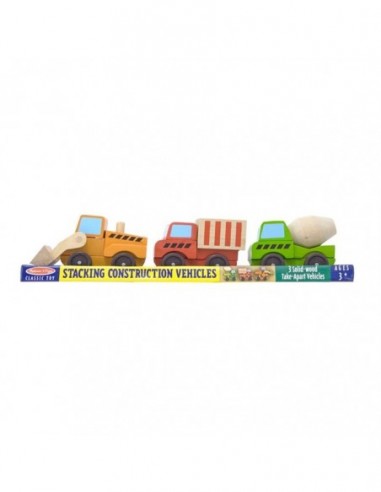 Melissa & Doug - Ahşap İnşaat Araçları Melissa & Doug - Ahşap İnşaat Araçları