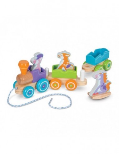Melissa & Doug - Ahşap Çek Çek Tren... Melissa & Doug - Ahşap Çek Çek Tren...