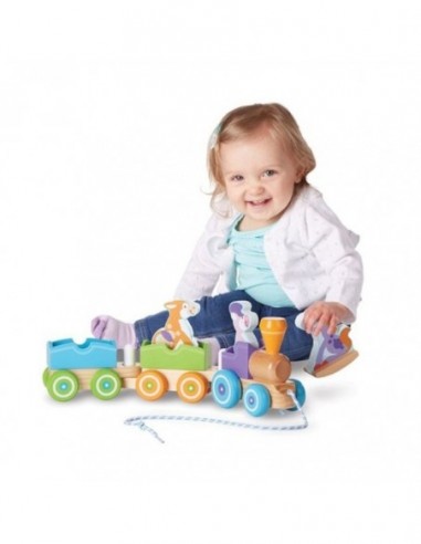Melissa & Doug - Ahşap Çek Çek Tren... Melissa & Doug - Ahşap Çek Çek Tren...