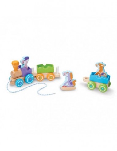 Melissa & Doug - Ahşap Çek Çek Tren... Melissa & Doug - Ahşap Çek Çek Tren...