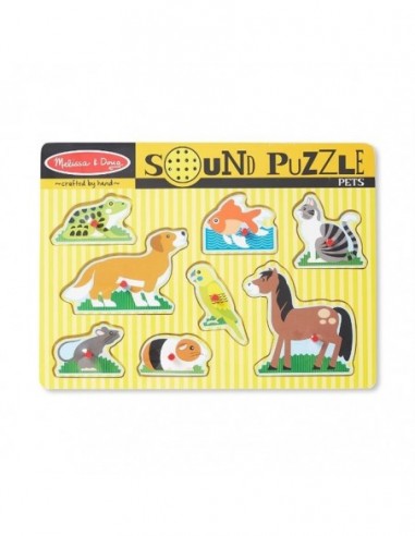 Melissa & Doug - Ahşap Sesli Yapboz... Melissa & Doug - Ahşap Sesli Yapboz...