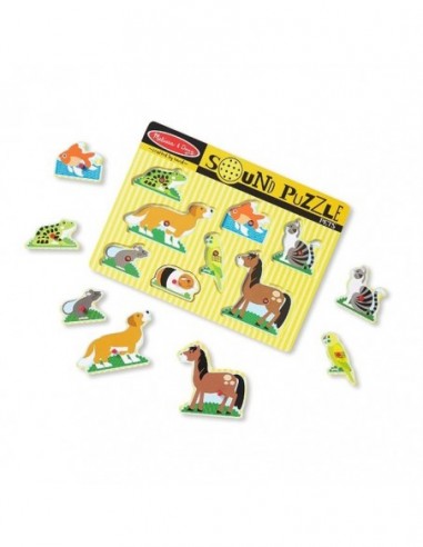 Melissa & Doug - Ahşap Sesli Yapboz... Melissa & Doug - Ahşap Sesli Yapboz...