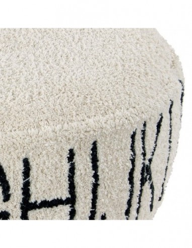 Lorena Canals - Round ABC Natural Puf Lorena Canals - Round ABC Natural Puf