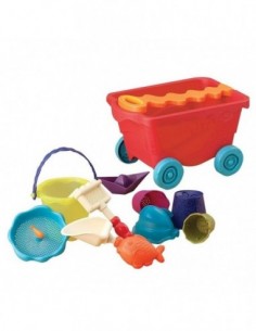 B.Toys - Plaj Vagonu Kırmızı