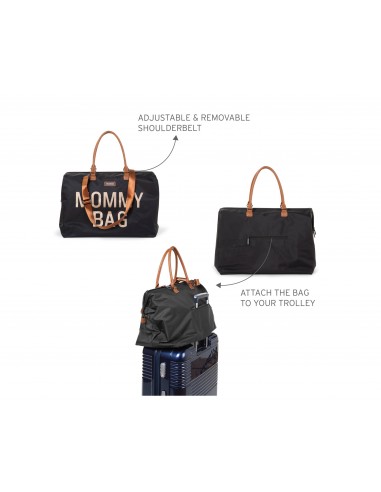 Childhome - Mommy Bag Çanta Siyah / Gold Childhome - Mommy Bag Çanta Siyah / Gold