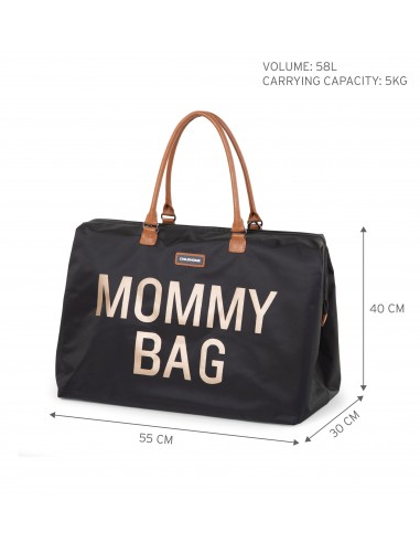 Childhome - Mommy Bag Çanta Siyah / Gold Childhome - Mommy Bag Çanta Siyah / Gold