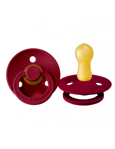 Bibs - Colour Kauçuk Emzik Ruby (6-18Ay)