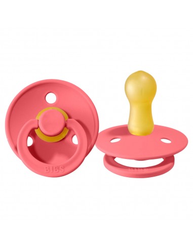 Bibs - Colour Kauçuk Emzik Coral...