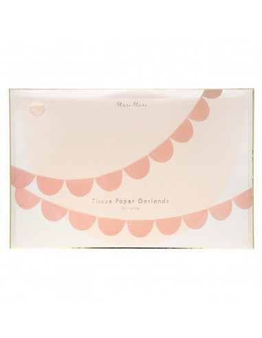 Meri Meri - Şeftali Renkli Yarım Ay...