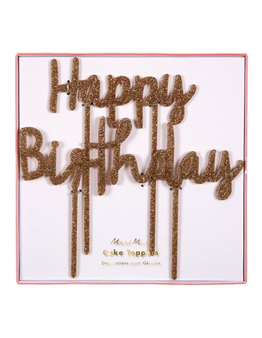 Meri Meri - Happy Birthday Pasta Süsü