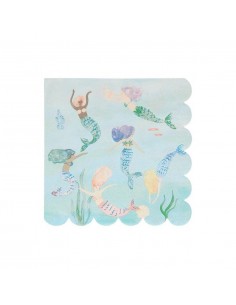 Meri Meri - Deniz Kızı Peçete