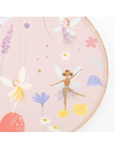 Meri Meri - Peri Kızı Teması Tabak...