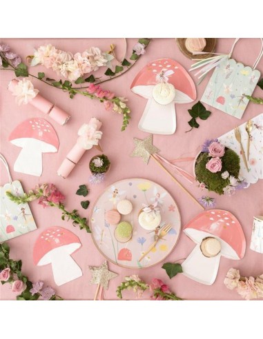 Meri Meri - Peri Kızı Teması Tabak...