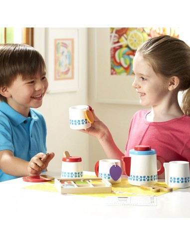 Melissa & Doug - Ahşap Çay Servis Seti Melissa & Doug - Ahşap Çay Servis Seti