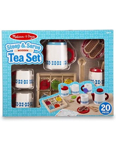 Melissa & Doug - Ahşap Çay Servis Seti Melissa & Doug - Ahşap Çay Servis Seti