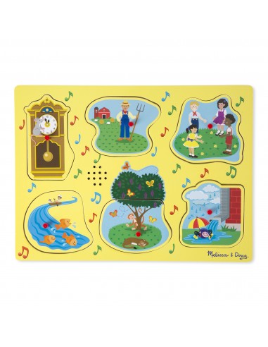 Melissa & Doug - Ahşap Sesli Yapboz... Melissa & Doug - Ahşap Sesli Yapboz...