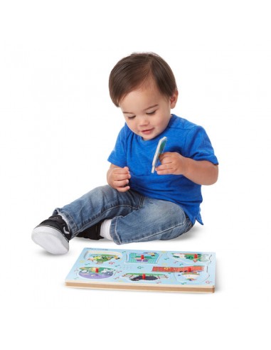 Melissa & Doug - Ahşap Sesli Yapboz... Melissa & Doug - Ahşap Sesli Yapboz...