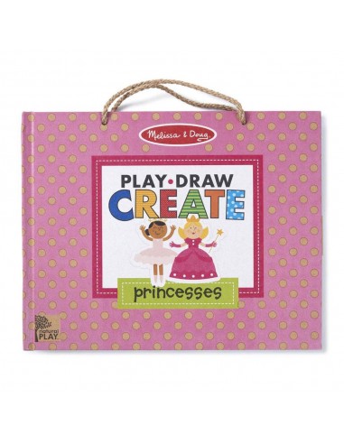 Melissa & Doug - Oyna Çiz Yarat Prenses Melissa & Doug - Oyna Çiz Yarat Prenses