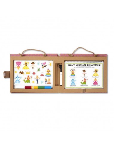 Melissa & Doug - Oyna Çiz Yarat Prenses Melissa & Doug - Oyna Çiz Yarat Prenses