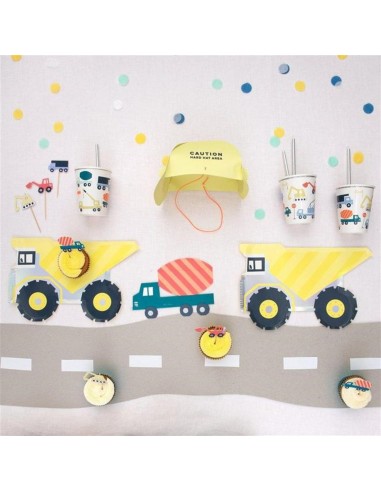 Meri Meri - İnşaat Teması Cupcake Kit