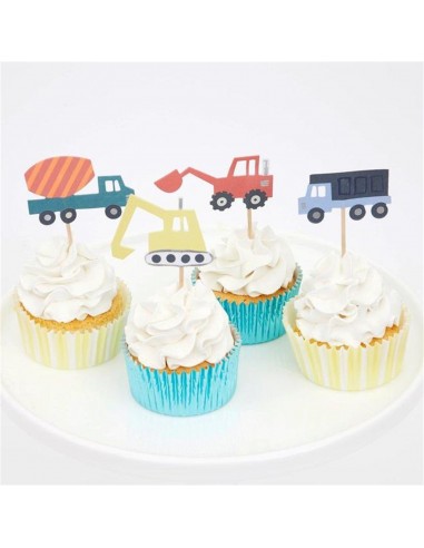 Meri Meri - İnşaat Teması Cupcake Kit