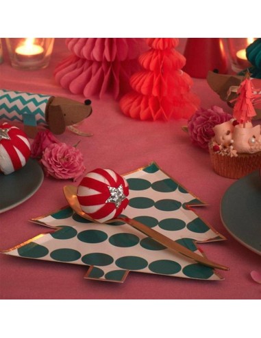 Meri Meri - Yeni Yıl Ağaç Motifli...