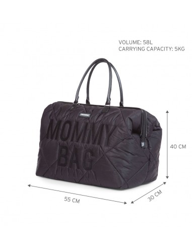 Childhome - Mommy Bag Çanta Puffy Siyah Childhome - Mommy Bag Çanta Puffy Siyah