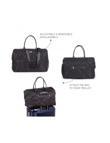 Childhome - Mommy Bag Çanta Puffy Siyah Childhome - Mommy Bag Çanta Puffy Siyah