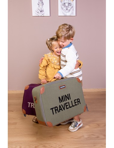 Childhome - Mini Traveller Valiz Mor Childhome - Mini Traveller Valiz Mor