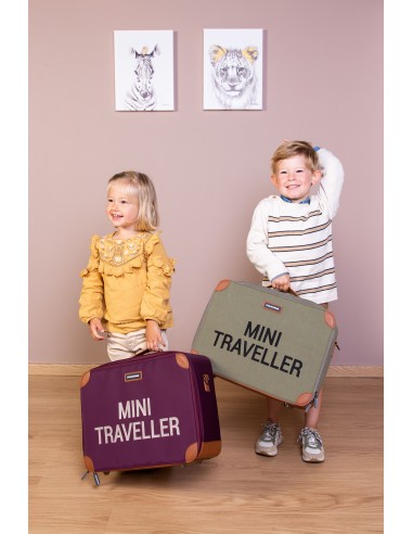 Childhome - Mini Traveller Valiz Mor Childhome - Mini Traveller Valiz Mor
