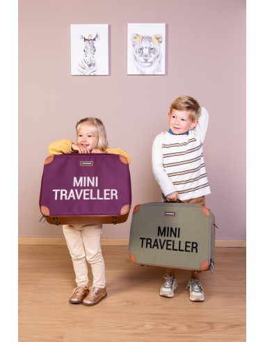 Childhome - Mini Traveller Valiz Mor Childhome - Mini Traveller Valiz Mor
