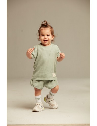 Miela Kids - Retro Fitilli Takım Mint Miela Kids - Retro Fitilli Takım Mint