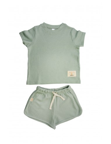Miela Kids - Retro Fitilli Takım Mint Miela Kids - Retro Fitilli Takım Mint