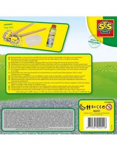SES Creative - Mega Köpük Baloncuk Yapma
