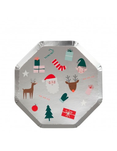 Meri Meri - Yeni Yıl Temalı Tabak