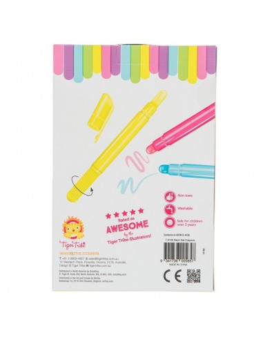 Tiger Tribe - 5'li Neon Jel Pastel...