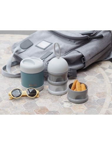 Beaba - 3 Katmanlı Süt Tozu Kutusu ve...