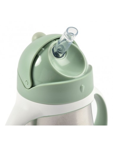 Beaba - Çelik Pipetli Suluk 250ml...