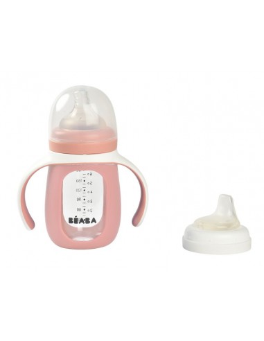 Beaba - Cam Biberon 210ml Old Pink Beaba - Cam Biberon 210ml Old Pink