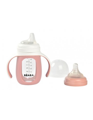 Beaba - Cam Biberon 210ml Old Pink Beaba - Cam Biberon 210ml Old Pink