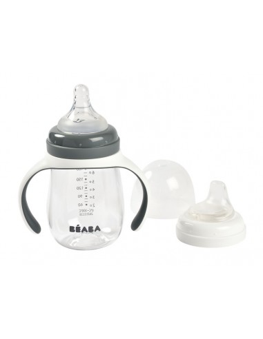 Beaba - Biberon 210 ml Mineral Grey Beaba - Biberon 210 ml Mineral Grey